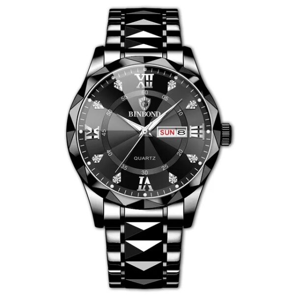 BINBOND 2521 Luxury Brand Luminous Quartz Watch For Men